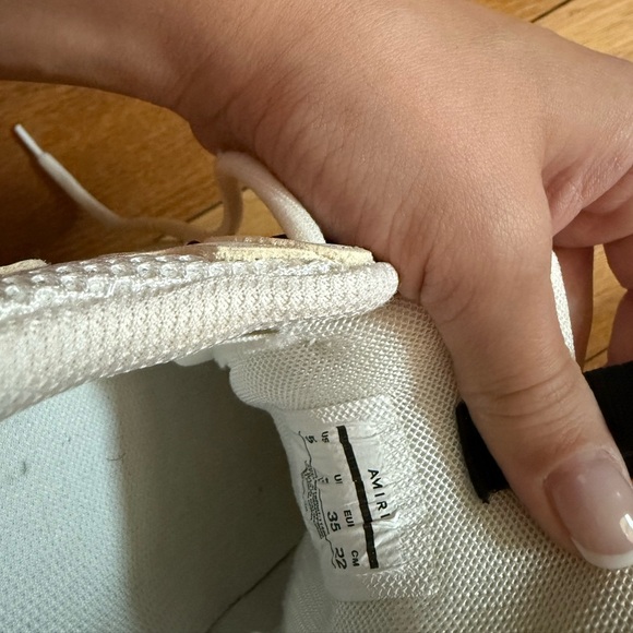 Amiri Bone Runner Off White/Black Sneakers - Picture 7 of 10
